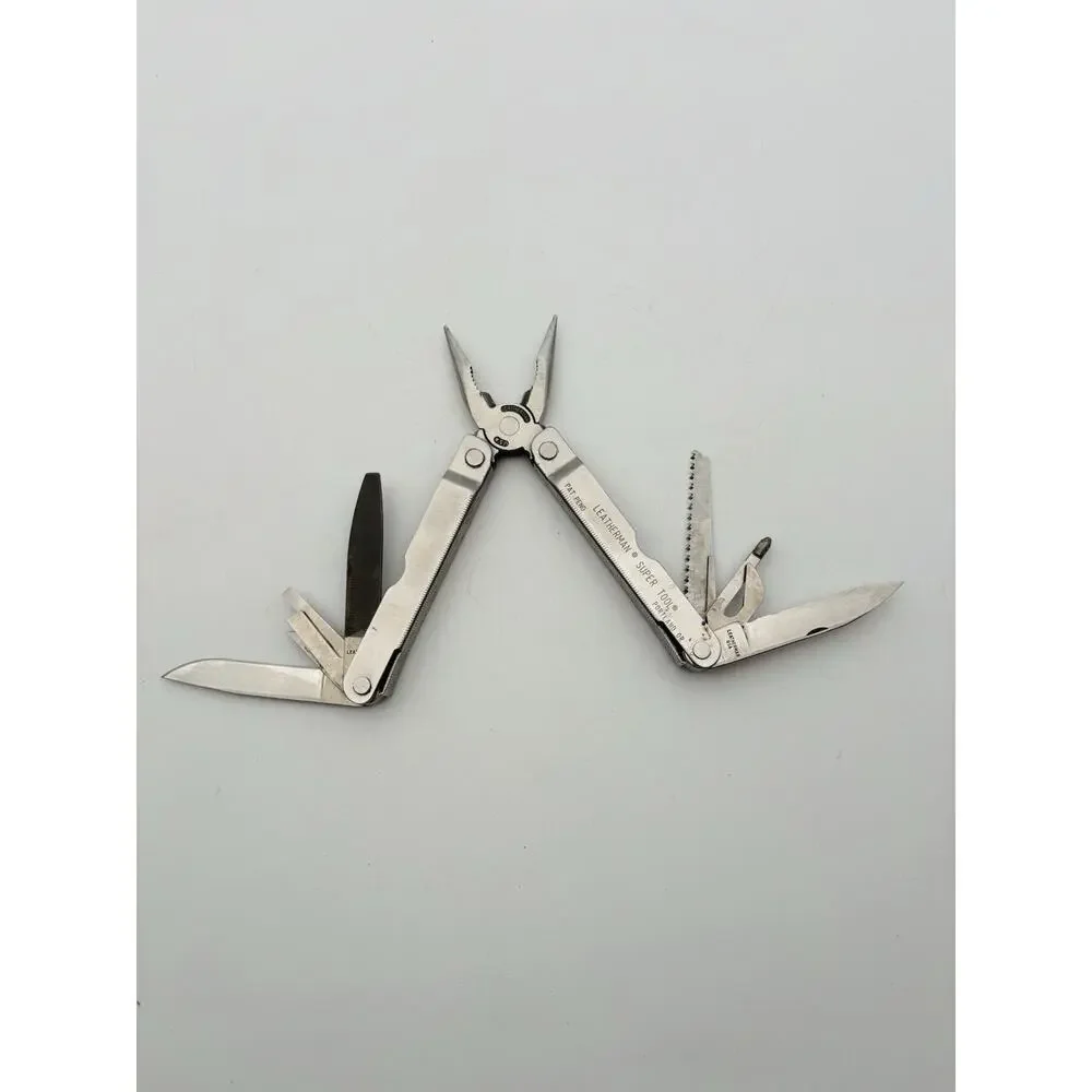 Leatherman Super Tool Original Multi-Tool, Pliers, Knife, Retired 08/97 USA